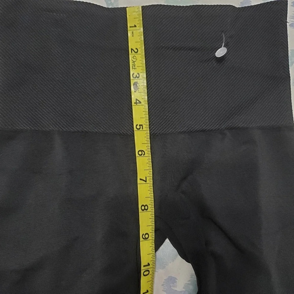 Spanx Assets Women's Black Tummy Control Shaping Seamless Leggings S - Picture 5 of 6